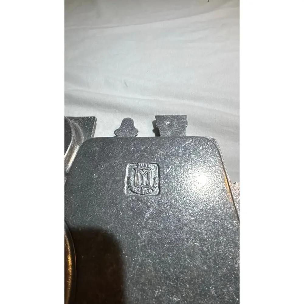Vintage Cast Aluminum Train Shaped Tray York metalcrafters 1975